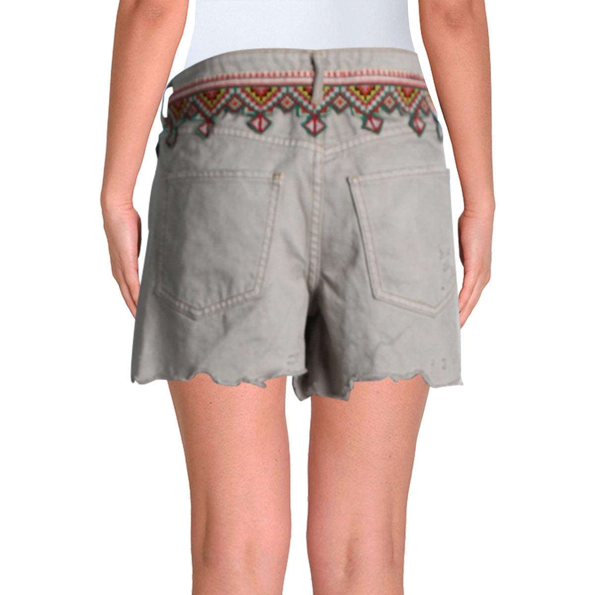 Free Women's Denim Shorts - High Waisted Distressed Denim Cutoffs for Summer | Perfect for Beach, Casual Outings & Music Festivals