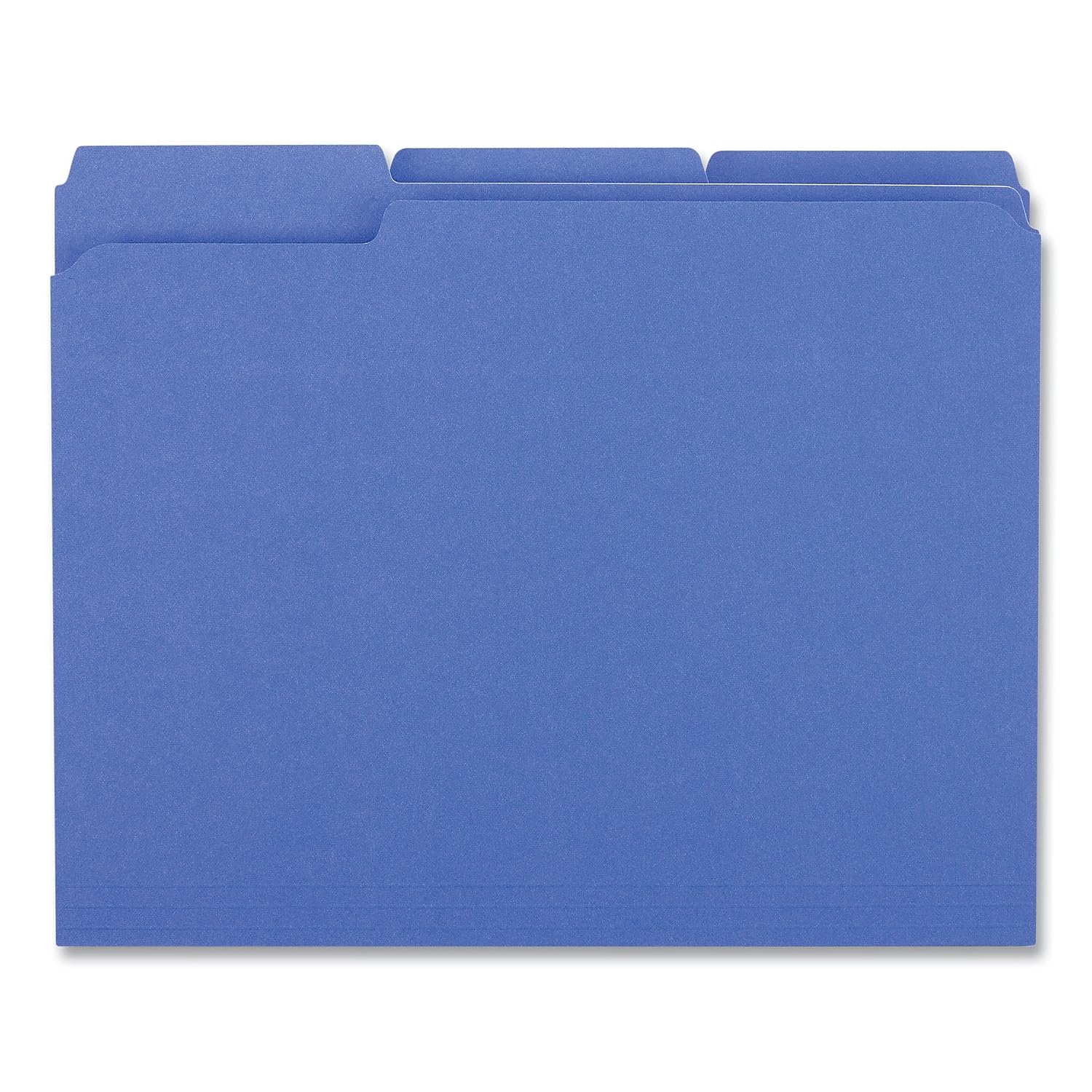Universal UNV16161 Reinforced Top-Tab File Folders - Heavy Duty Letter Size File Organizers for Office, School & Home Organization