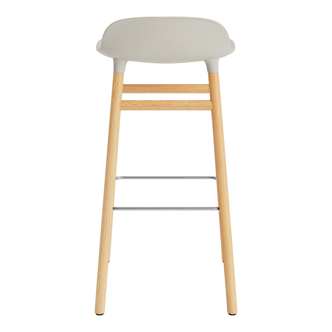 Modern Wooden Bar Stools with Sturdy Wood Legs - Perfect for Kitchen Islands, Home Bars & Dining Counter Seating