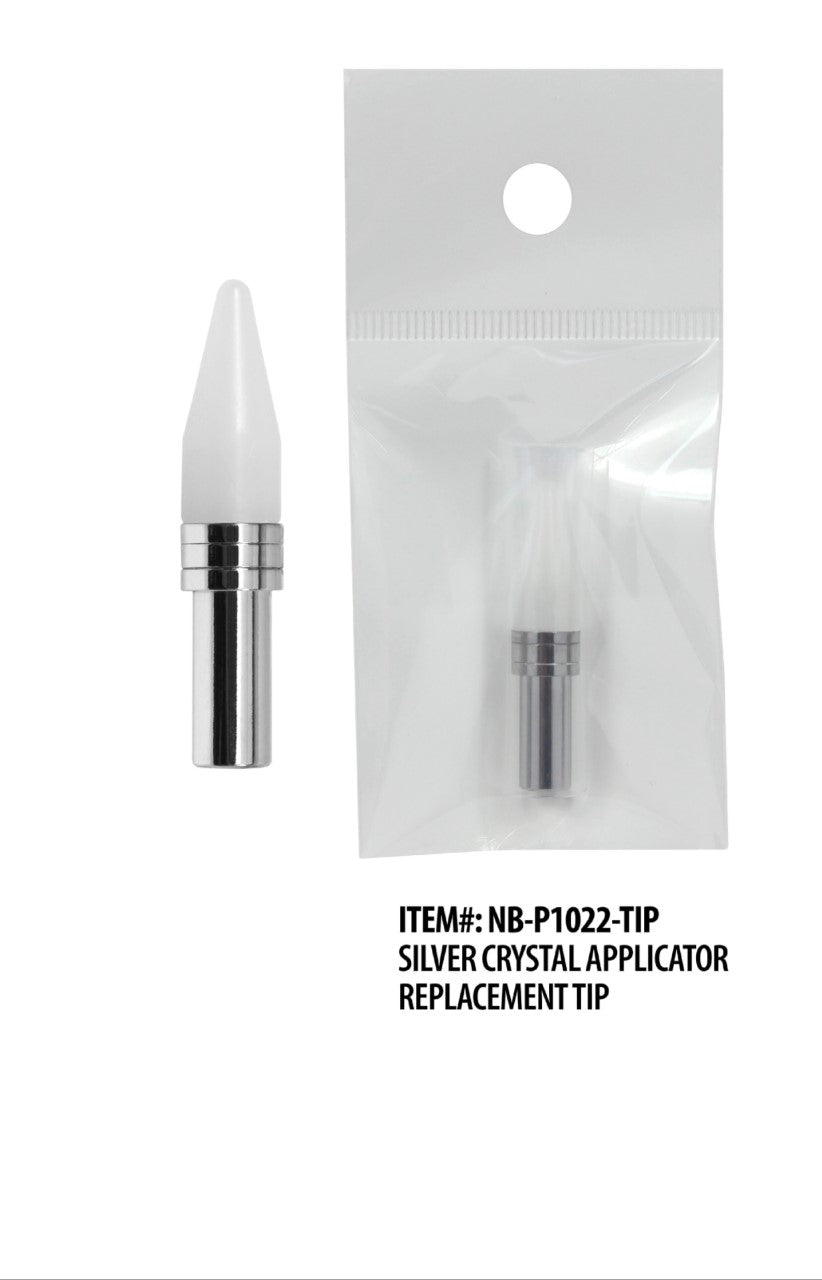 MIA SECRET CRYSTAL NAIL ART APPLICATOR REFILL TIPS - Professional Nail Extension & Design Kit for Salon & Home Manicure