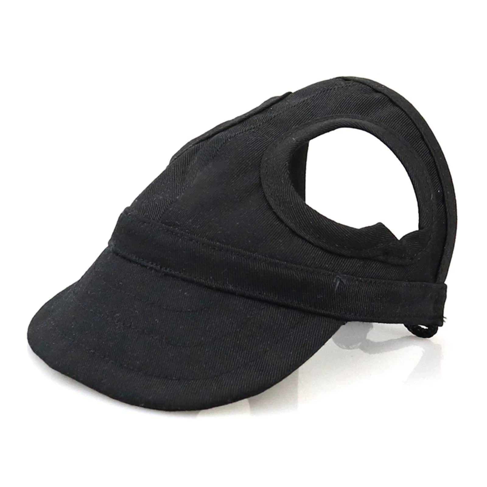 Adjustable Dog Baseball Hat with Ear Holes - Breathable Pet Headwear for Small & Medium Dogs - Perfect for Outdoor Walks, Beach Trips & Photo Shoots