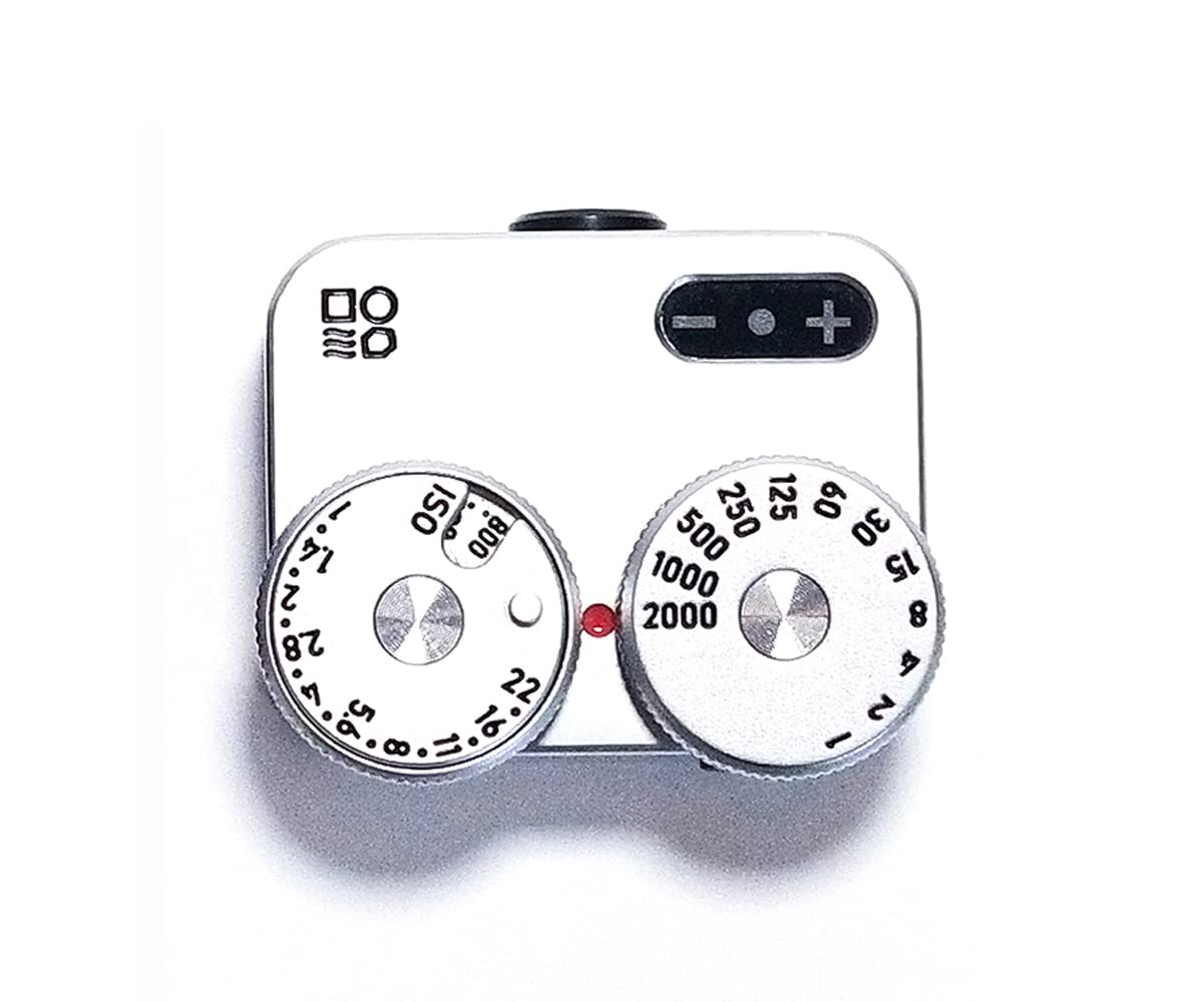**Professional Light Meter for Vintage Cameras – Shoe Mounted, Chrome & Black-Paint Finish – Perfect for Film Photography & Low-Light Shooting**