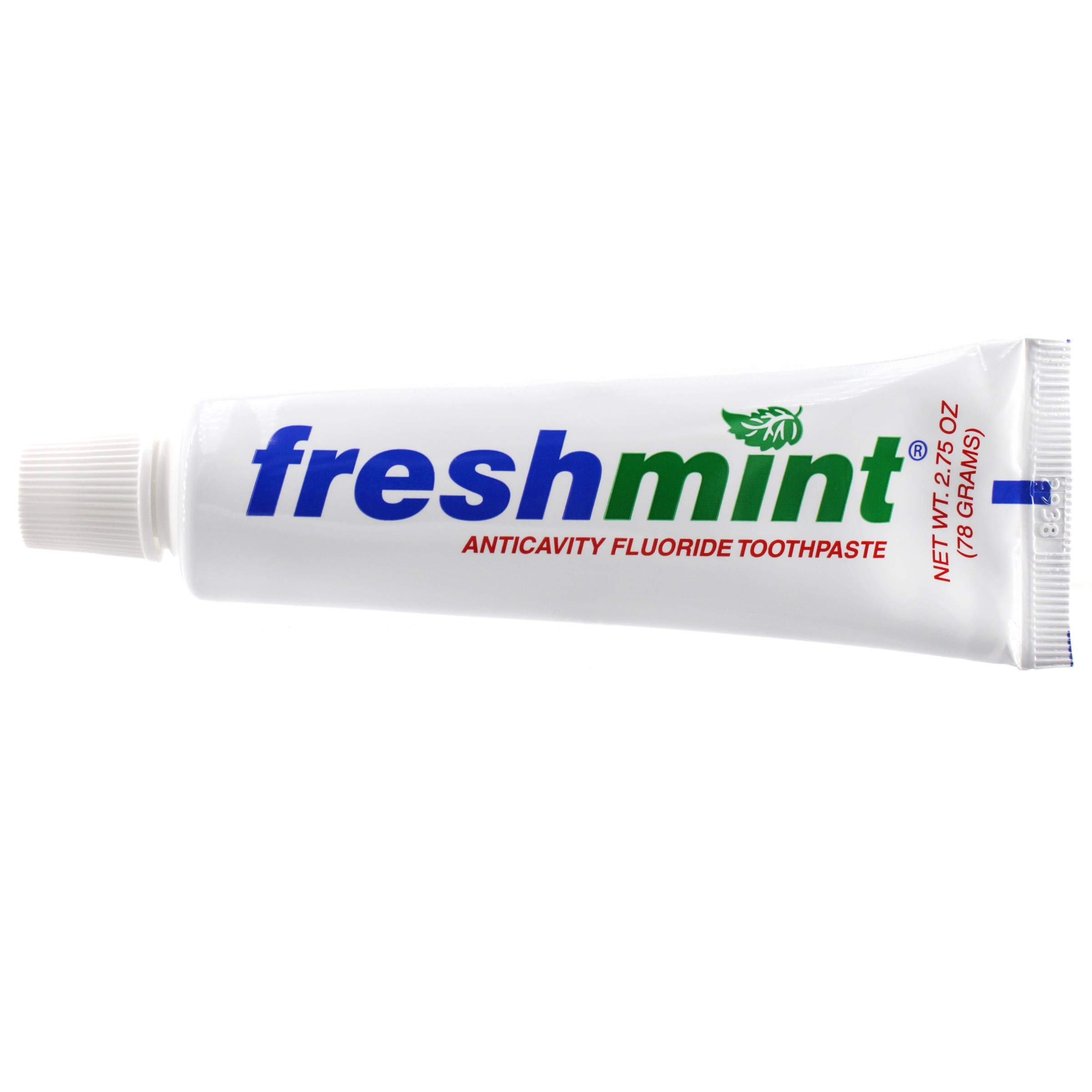 144 Tubes of Freshmint 2.75 oz Anticavity Fluoride Toothpaste - Bulk Pack Without Individual Boxes for Extra Savings | Great for Families, Dental Offices & Travel