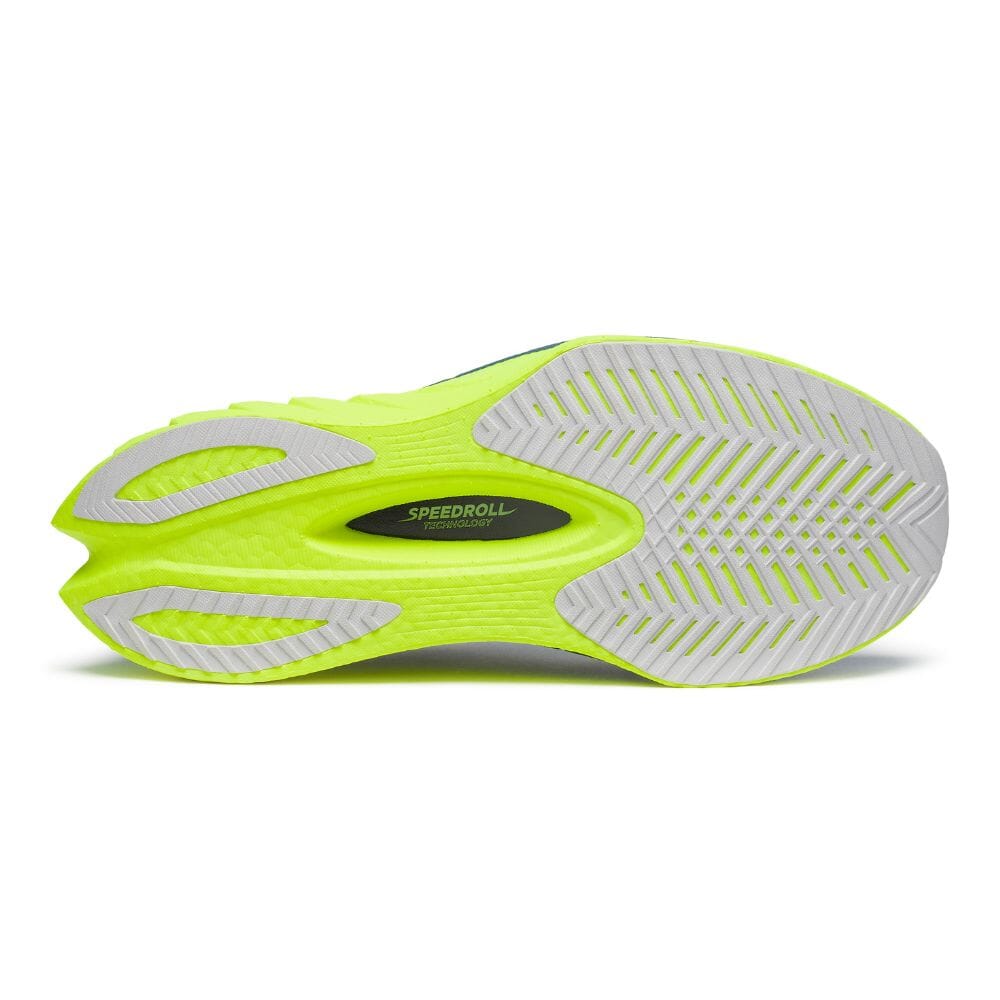 Saucony Men's Endorphin Pro 4 Running Shoes - Lightweight Carbon Fiber Racing Sneakers for Marathon & Road Running - High-Performance Cushioned Athletic Footwear for Men