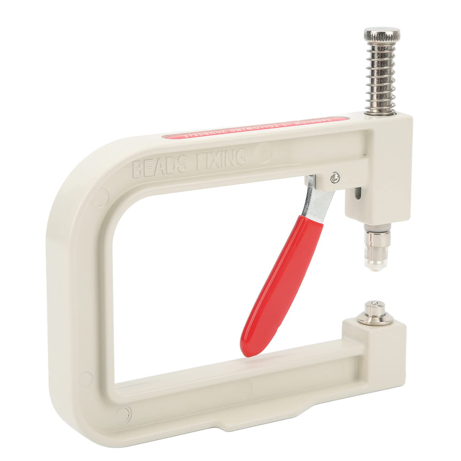 Manual Pearl Setting Machine Kit with Hand Press Tool - Pearl Rivet Studs Set for Accurate Positioning - DIY Jewelry Making & Crafting Accessories - Perfect for Beading, Earrings, Necklaces & Home Decor Projects