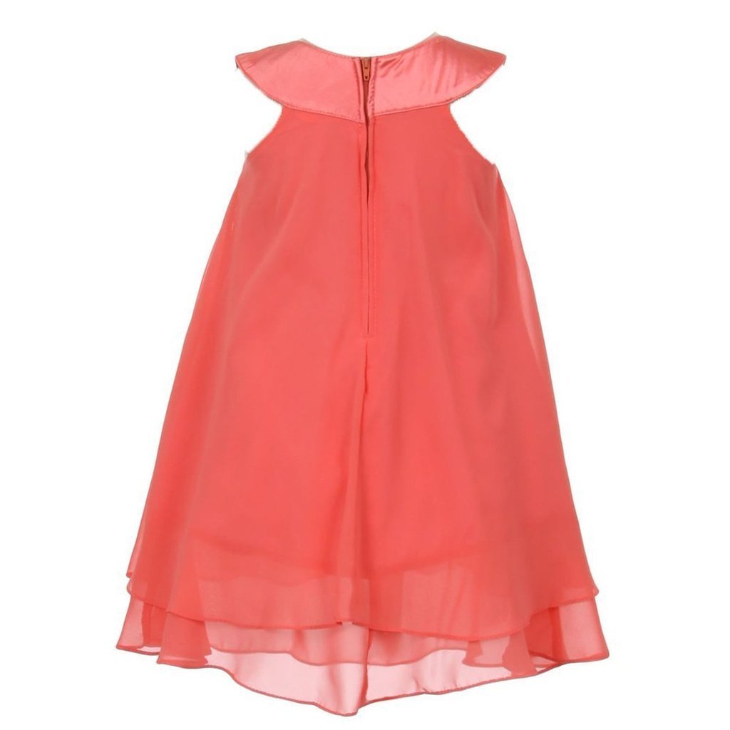 iGirlDress Little Girls' Mesh Chiffon Flower Girls Dress - Elegant Party Gown for Weddings, Baptisms & Special Occasions