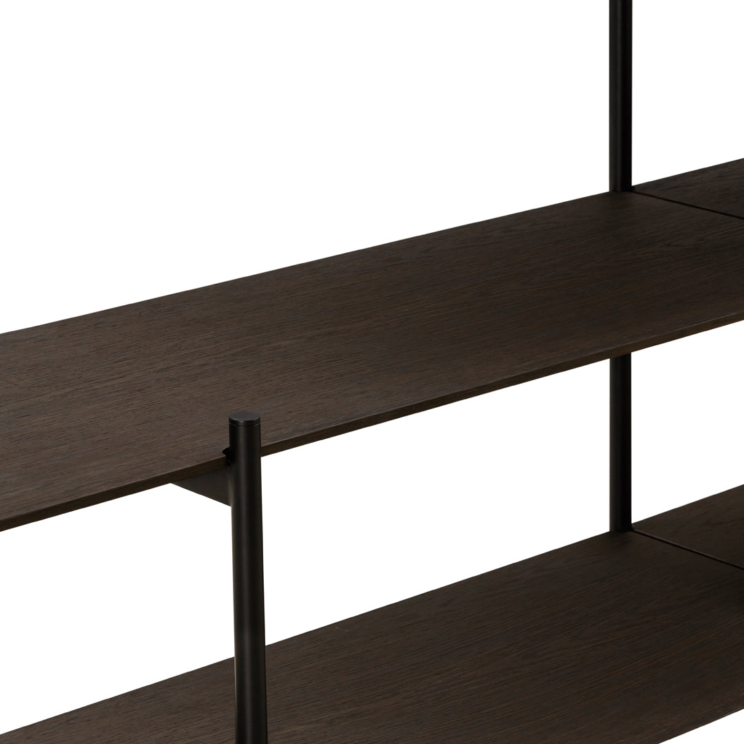 Jonas Wagell Modern Formal Shelving Unit - Wendelbo Style Bookshelf for Living Room, Office & Library Storage