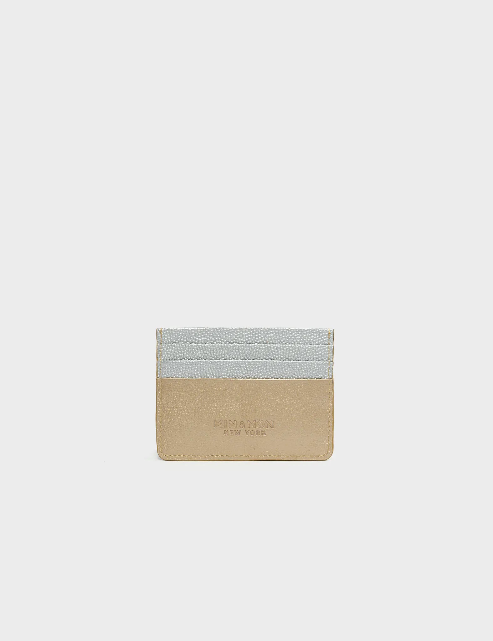 Premium Filium Golden Leather Card Holder - Slim RFID Blocking Wallet for Men & Women - Perfect for Business, Travel & Everyday Use
