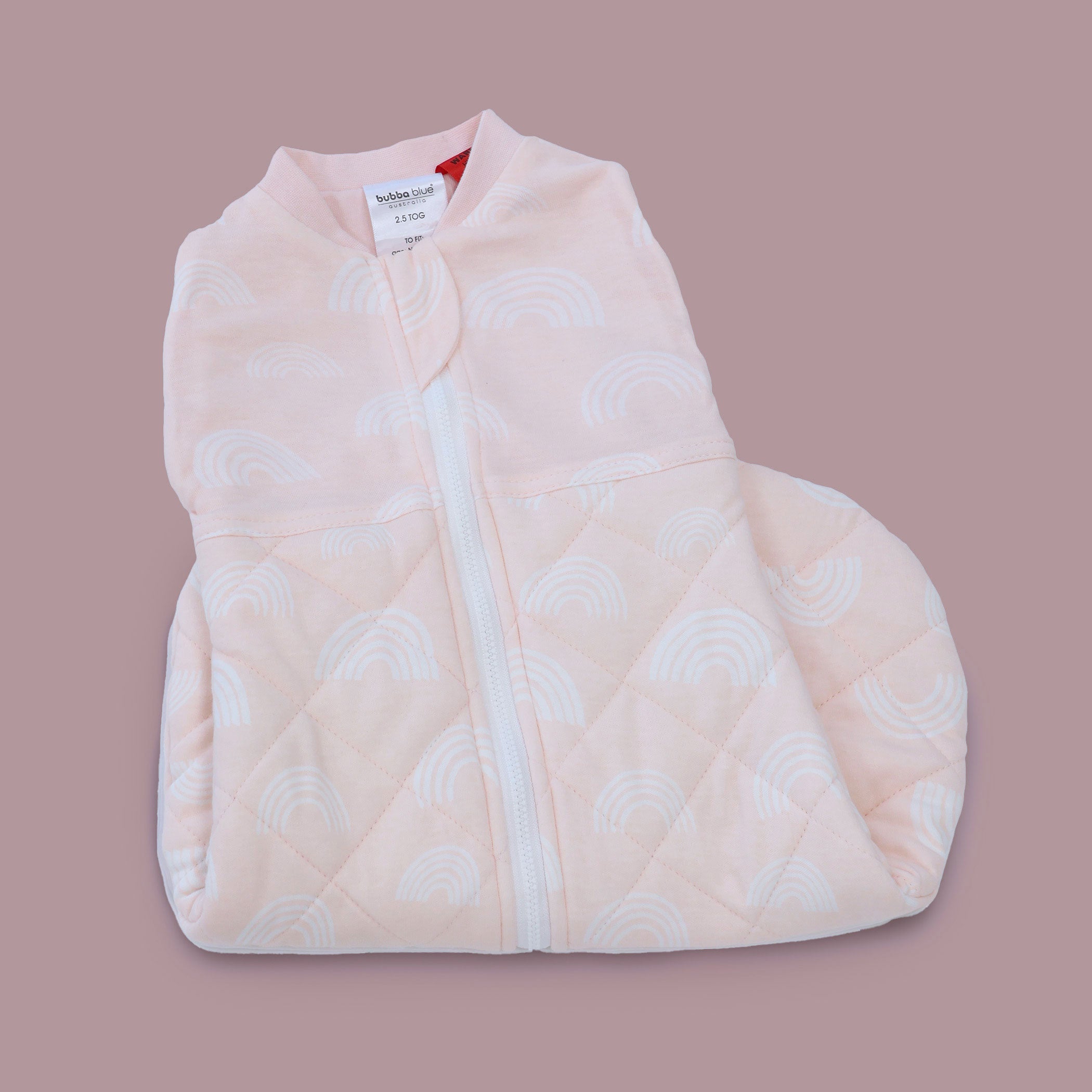 Nordic 2.5 TOG Swaddle Sleep Bag for Babies - Soft Rose Pink Sleeping Sack for Newborn to 24 Months - Perfect for Nursery, Daycare & Travel