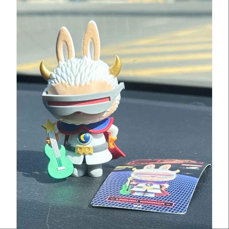 Labubu The Monsters Space Adventures Series - Labubu Warrior Collectible Figure | Cute Alien Character Toy for Display & Gifts | Perfect for Anime Fans, Home Decor, and Pop Culture Collectors