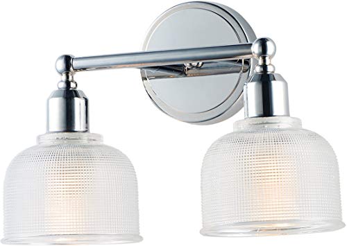 Maxim Hollow-2 Light Bathroom Vanity Set - 14