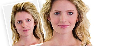 Professional Dinair Airbrush Makeup Foundation - Alabaster 1.15 oz | Full Coverage Camouflage Neutralizer for Scars, Acne, Tattoos, Vitiligo & Dark Circles | Waterproof, Long-Lasting | Perfect for Bridal, Photography & Special Events