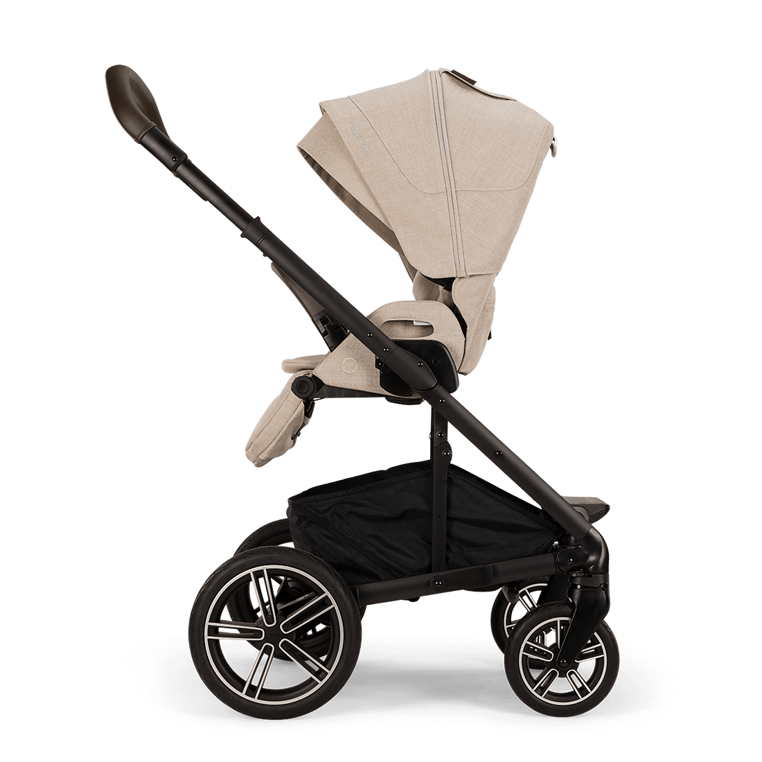 Nuna Mixx Next Stroller with Magnetic Buckle - Lightweight Travel Stroller for Babies & Toddlers - Perfect for City Walks, Shopping, and Air Travel