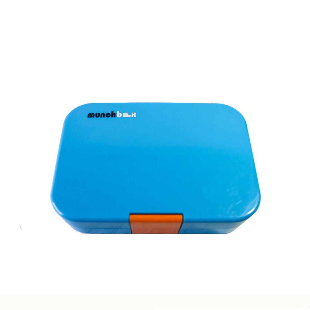 Munchbox Maxi 6 - Premium Insulated Lunch Box for Kids & Adults | Leakproof Food Container | Perfect for School, Work, Picnics & Travel | Blue Ocean Design