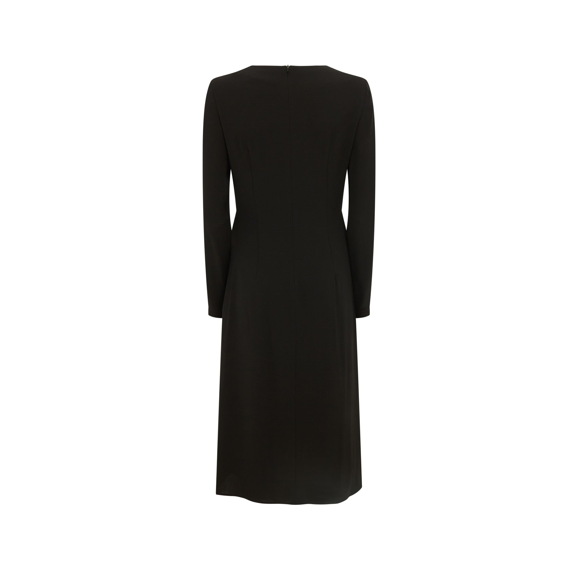 Mammola Women's Tailored Cady Dress - Elegant A-Line Formal Dress for Office, Wedding & Special Occasions