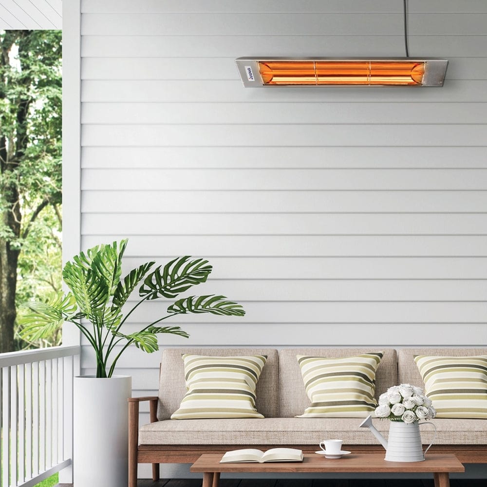 Eurofase 1500W 39 Inch Single Element Electric Heater - High Efficiency Indoor Space Heater for Home, Office, and Garage Use