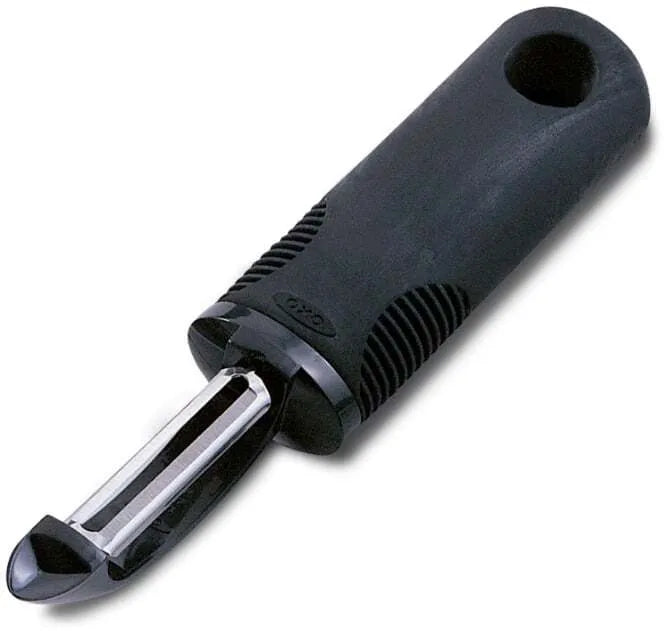 OXO Good Grips Swivel Peeler - Ergonomic Vegetable & Fruit Peeler with Sharp Stainless Steel Blade - Perfect for Potatoes, Carrots, Apples & More - Ideal for Home Kitchen & Professional Use