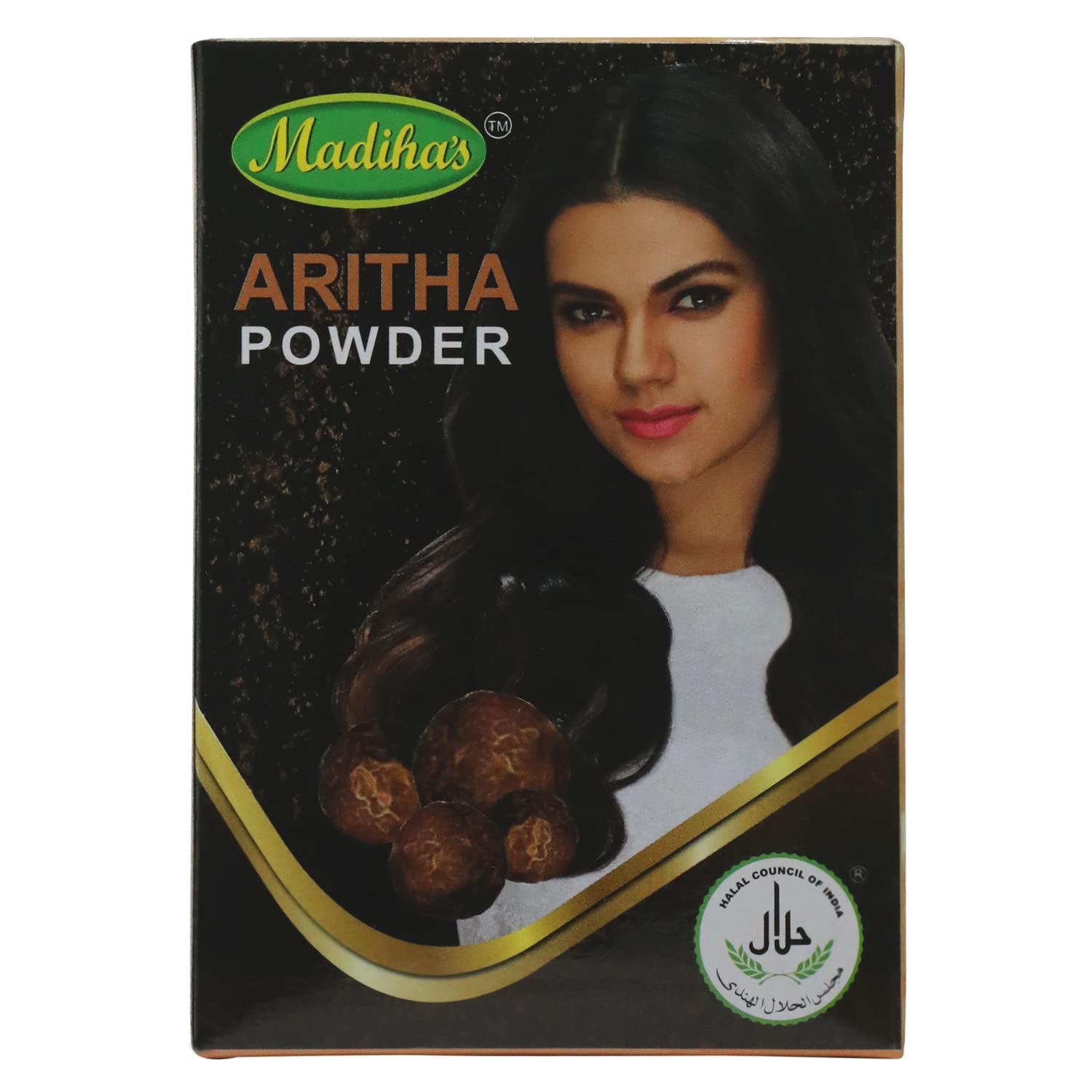 Madihas Aritha Powder for Skin Whitening & Beauty - Pack of 12 (100g Each) | Natural Hair & Skin Care, Ayurvedic Treatment for Glowing Complexion