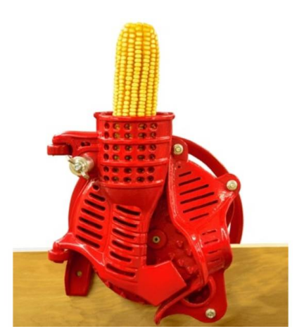 Lehman's Cast Iron Corn Sheller – Heavy Duty Corn Kernel Remover for Farm & Garden – Perfect for Harvesting, Seed Saving & Homesteading
