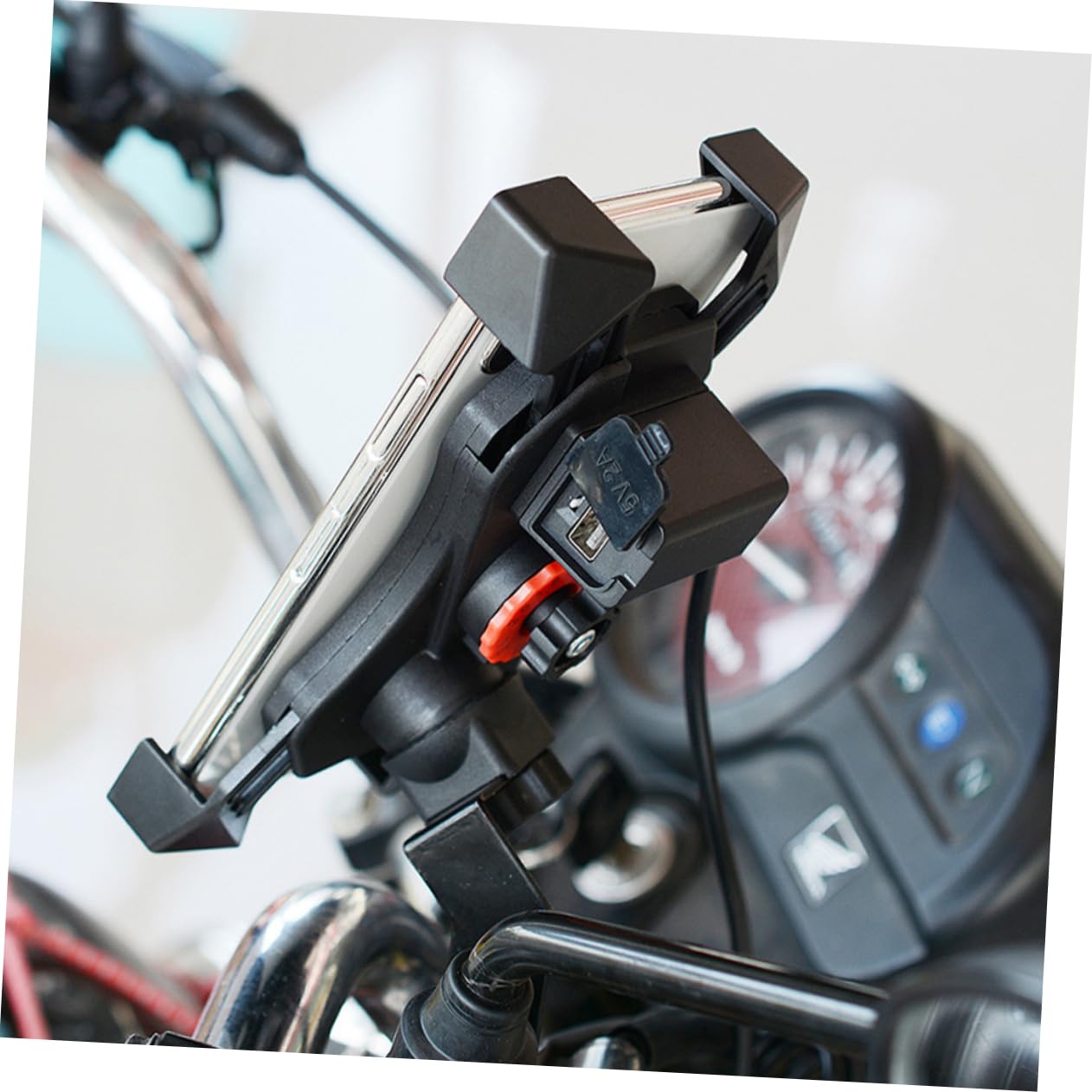 Universal Phone Stand Holder - Adjustable Phone Mount Bracket for Desk, Car & Travel - Compatible with iPhone, Samsung & All Smartphones - Perfect for Watching Videos, Video Calls & Hands-Free Use