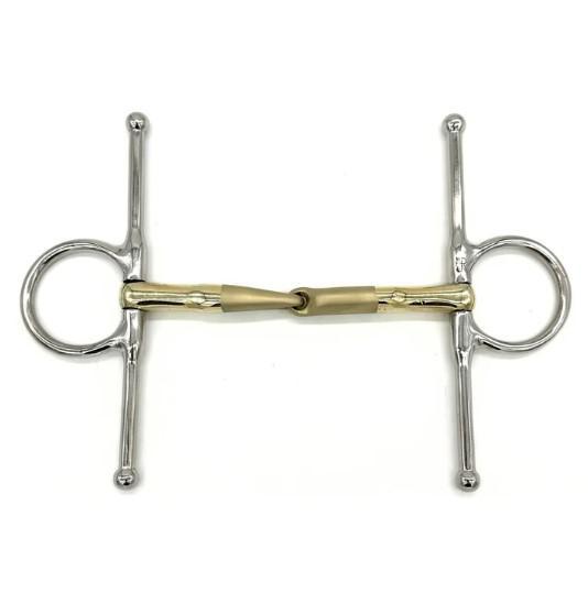 AJR ContourEase Full Cheek Bit - Comfortable Horse Training Bit for Dressage & Jumping - Perfect for English Riding & Show Competitions