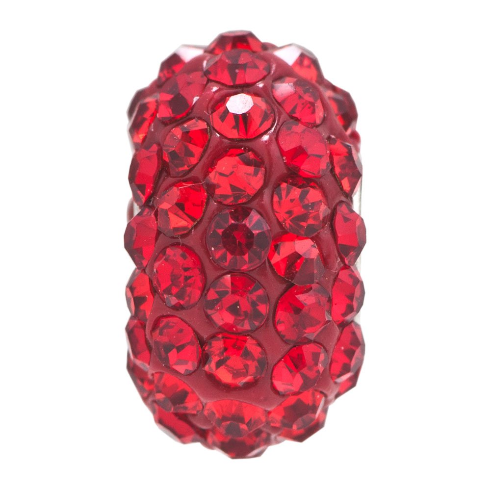 April Birthstone Charm Beads for Bracelets - Synthetic Cubic Zirconia Jewelry for Women & Girls - Perfect Gift for April Birthdays, Anniversaries & Special Occasions