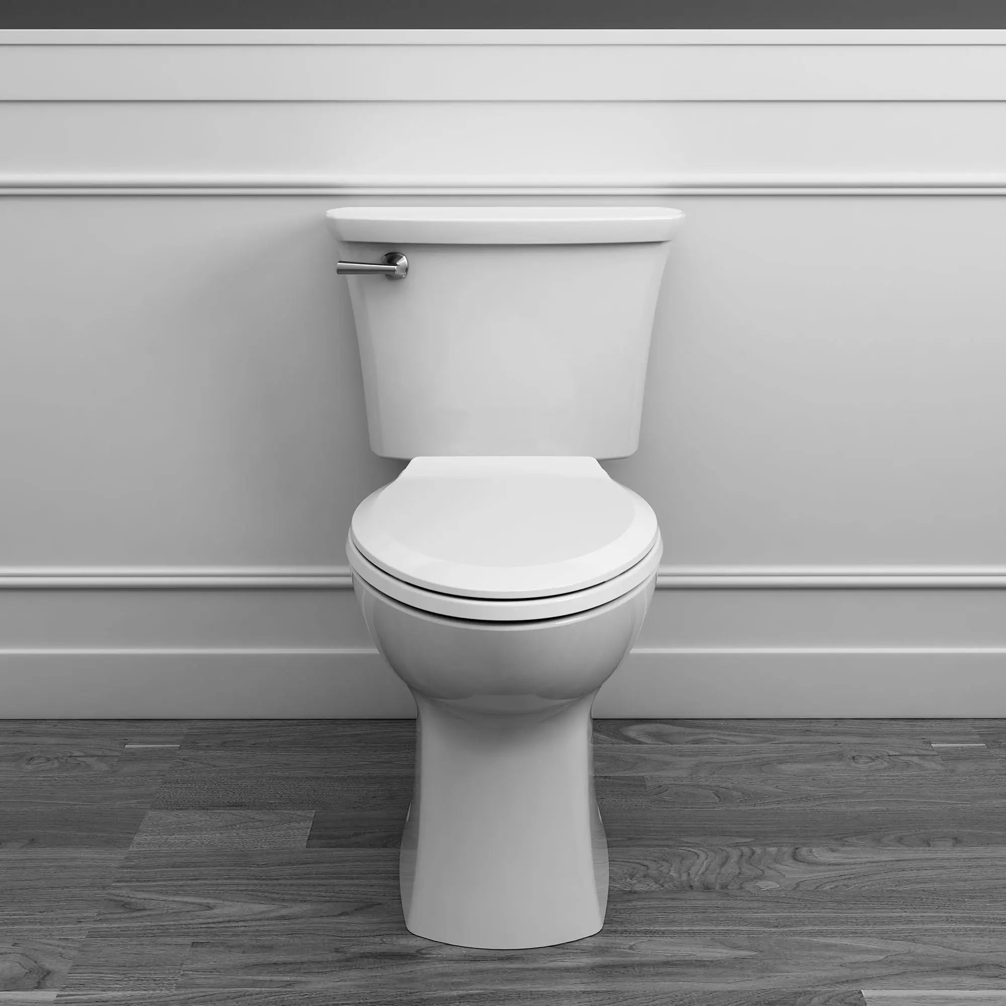 Edgemere Two-Piece 1.28 GPF/4.8 LPF Elongated Toilet with Chair Height & 10-Inch Rough-In Seat - Water-Efficient Bathroom Upgrade for Modern Homes & Commercial Spaces