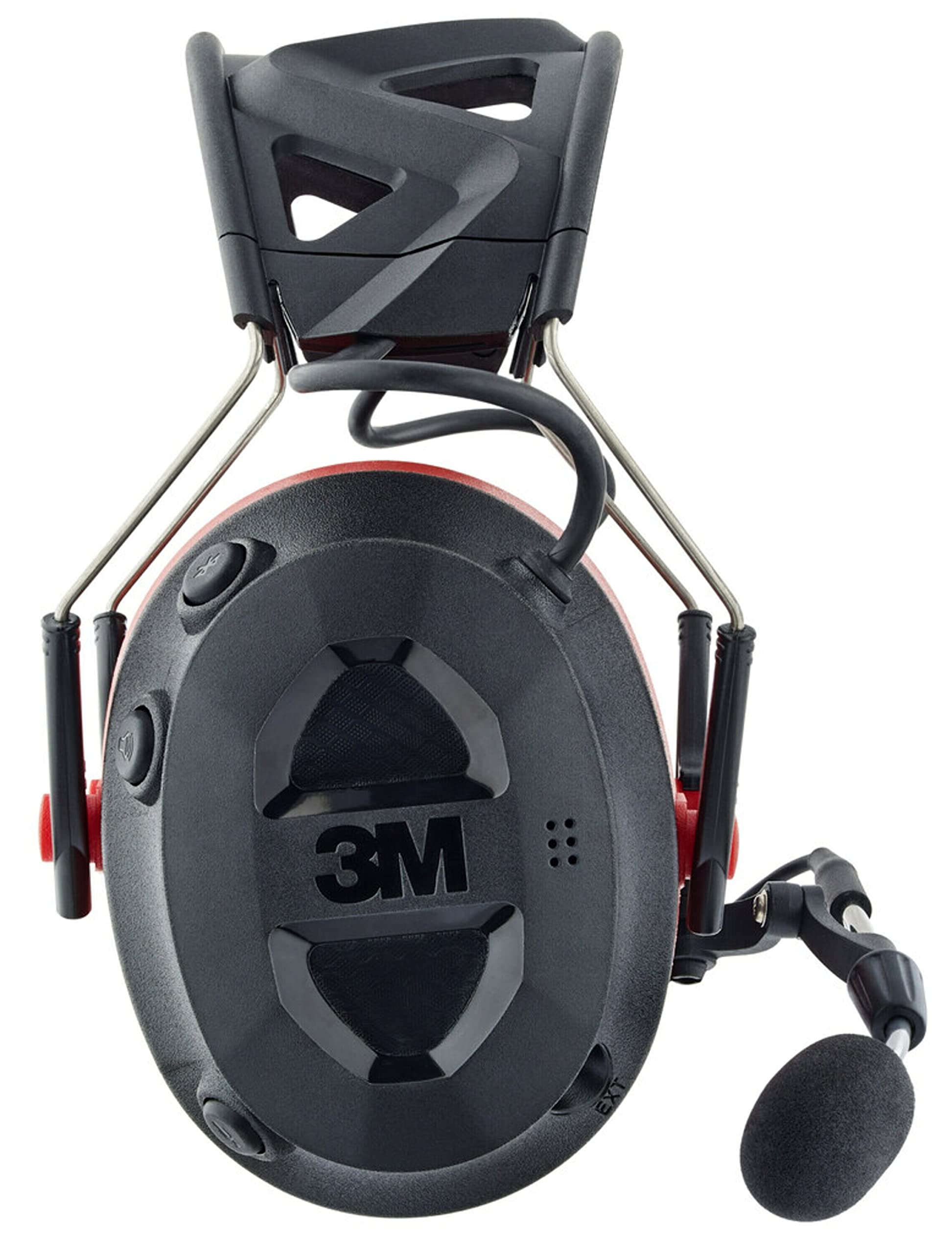 3M Pro-Comms Electronic Hearing Protector with Bluetooth & Noise-Canceling Microphone - NRR 26 dB Wireless Earmuffs, Premium Gel Cushions (90546-SIOC) - Ideal for Shooting Ranges, Construction Sites & Industrial Work Environments