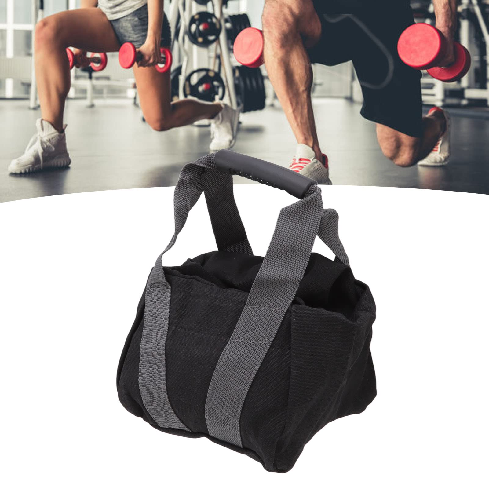 Best Workout Sand Bags for Weight Training - Heavy Duty Fitness Power Sandbag with Canvas Cover | Soft Sand Kettlebell for Home Gym, CrossFit & Yoga | Perfect for Strength Training, Functional Fitness & Outdoor Workouts