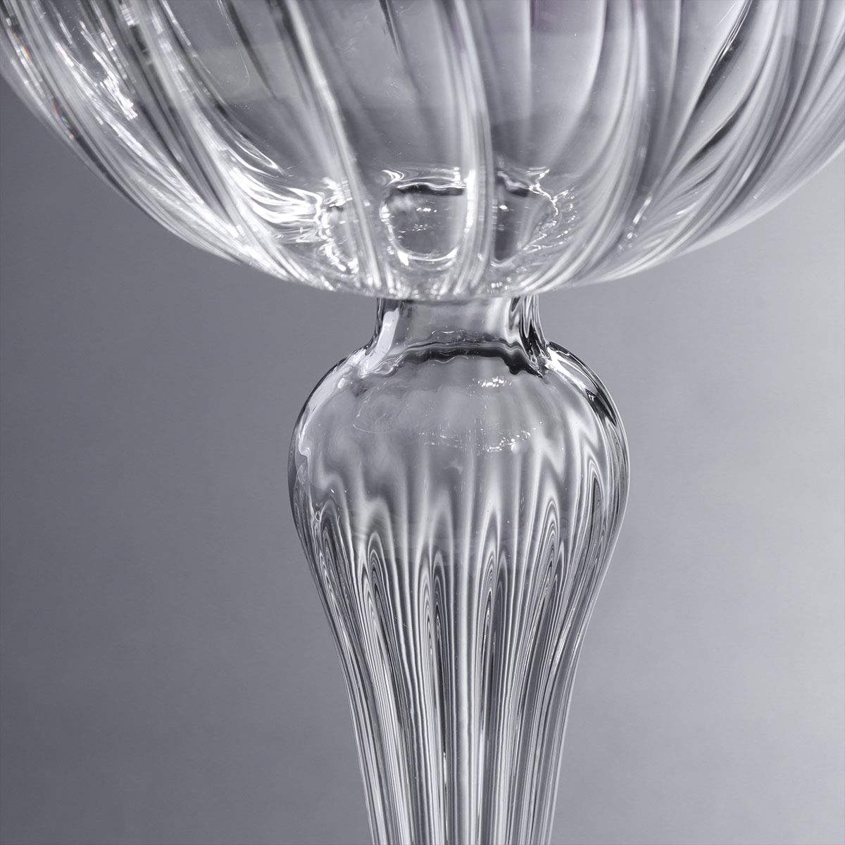 ARTIBETTER Handmade European Style Glass Candlestick Holder - Elegant Goblet Candle Holder for Wedding Centerpieces, Dining Table Decor & Romantic Home Decor