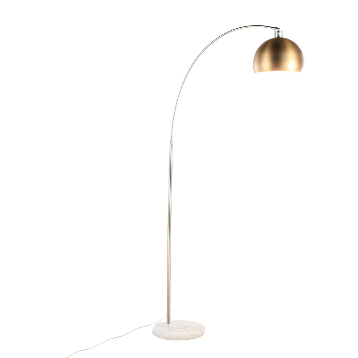 Modern March Floor Lamp - Adjustable Standing Lamp for Living Room & Bedroom, Tall Corner Lamp with Dimmable LED Light - Perfect for Reading, Relaxing & Home Decor