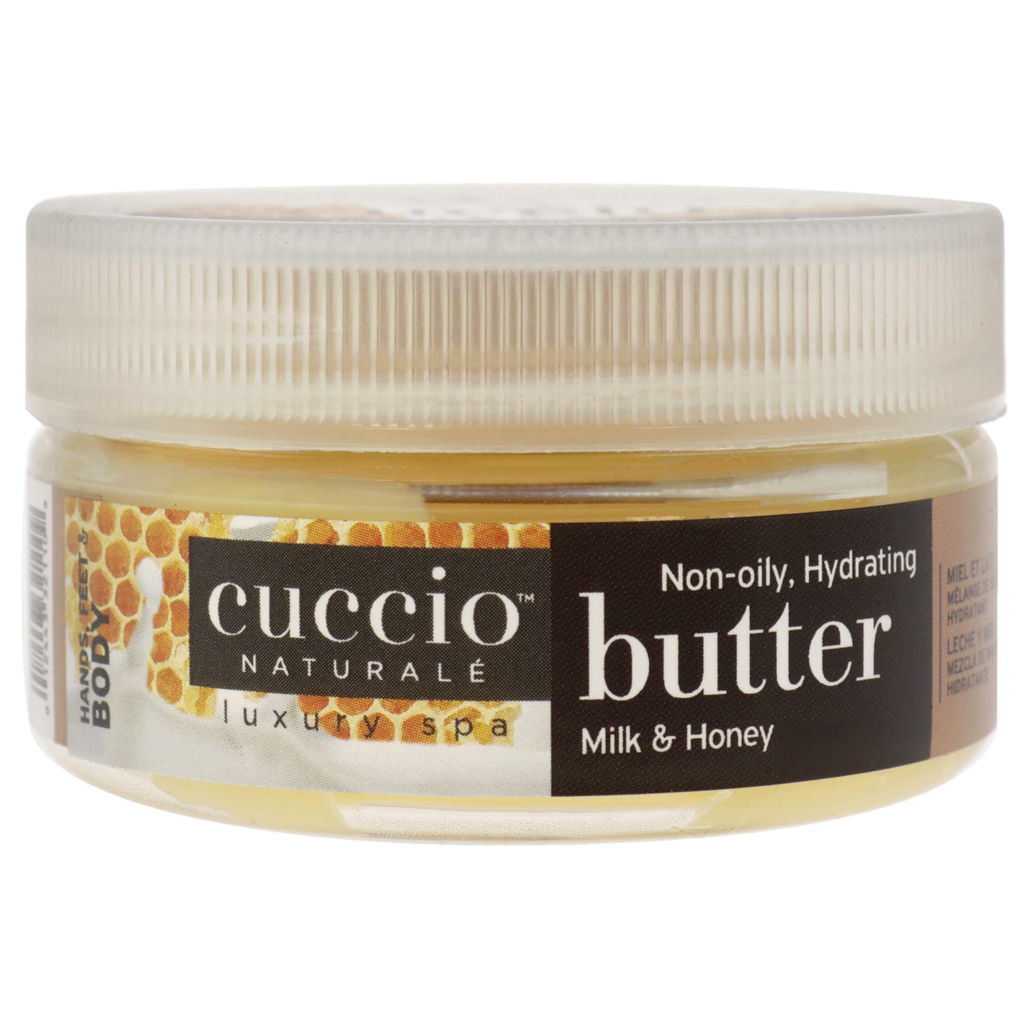 Cuccio Babies Body Butter - Milk & Honey Scent, 1.5 oz | Ultra-Moisturizing Baby Lotion for Dry Skin | Perfect for Daily Baby Massage & Newborn Skin Care