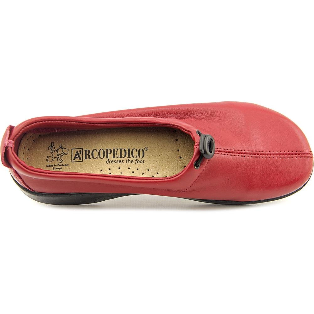 Arcopedico Women's Queen Leather Comfort Shoes - Lightweight Slip-On Loafers for Women with Arch Support | Perfect for Work, Travel & Everyday Wear