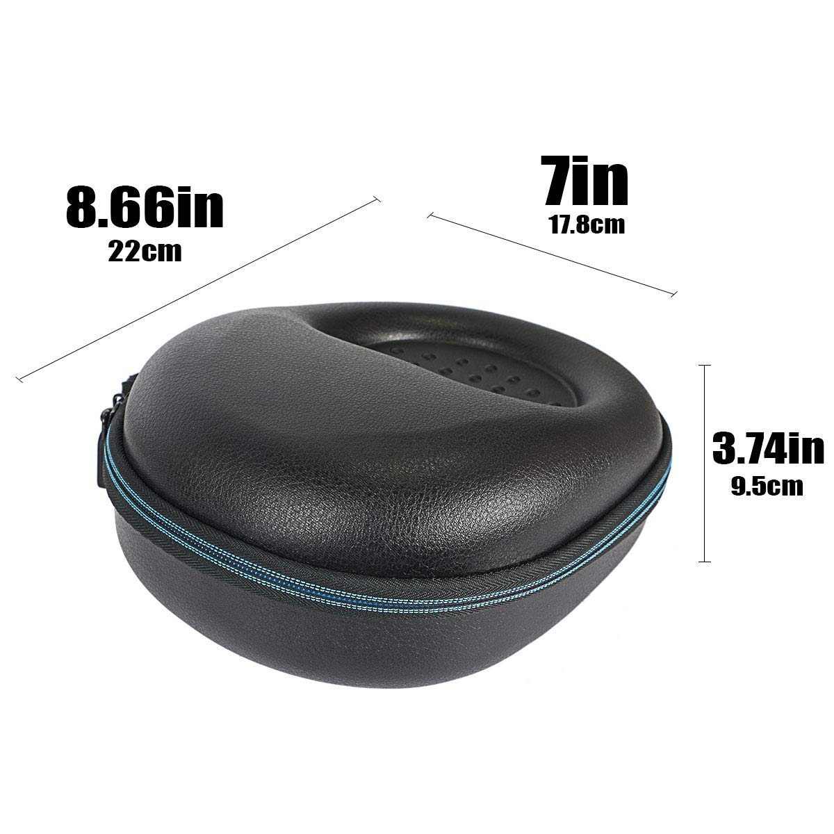 OneOdio Wired Over Ear Headphones Hard Carrying Case - Durable Protection for Studio Monitor & DJ Headsets - Perfect for Travel, Mixing, and Professional Audio Use