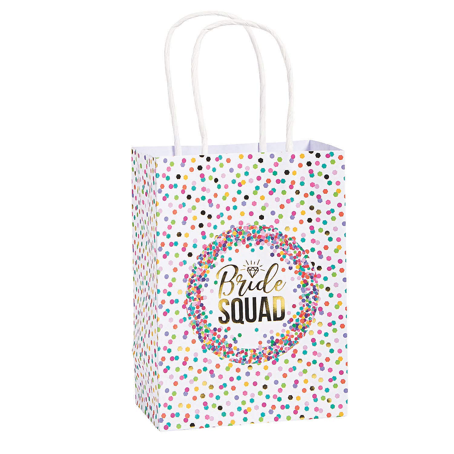 Fun Express Bachelorette Party Gift Bag Set - 8-Piece Party Supplies Kit for Bridal Showers & Girls Night Out