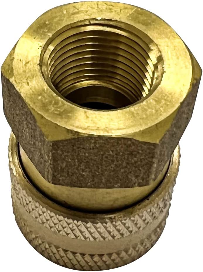 Simpson QC Socket for Pressure Washer Hoses 4500 PSI - Brass 3/8