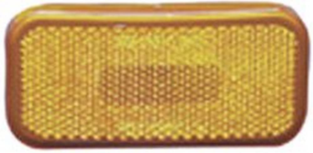89-237A Amber Replacement Lens for Command Clearance Light - Heavy Duty Truck & Trailer Signal Light Cover - Perfect for Semi, RV, and Commercial Vehicle Lighting Repair