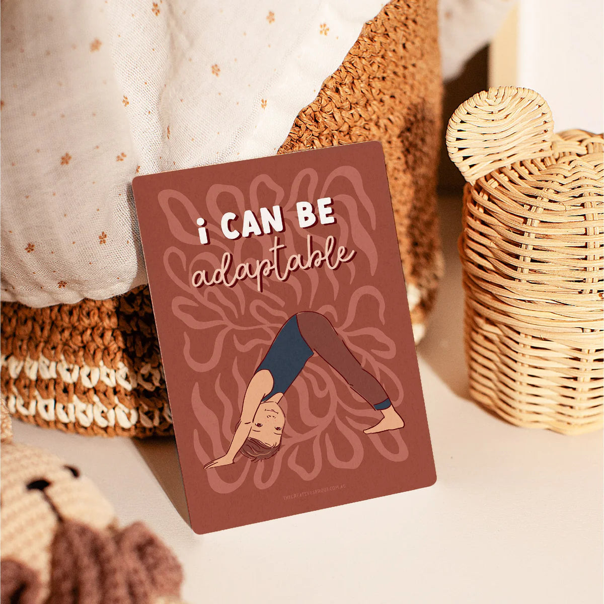 Creative Sprout Anxiety & Confidence Affirmation Cards for Kids - Positive Mindset & Emotional Growth - Perfect for Home, Classroom & Therapy Sessions