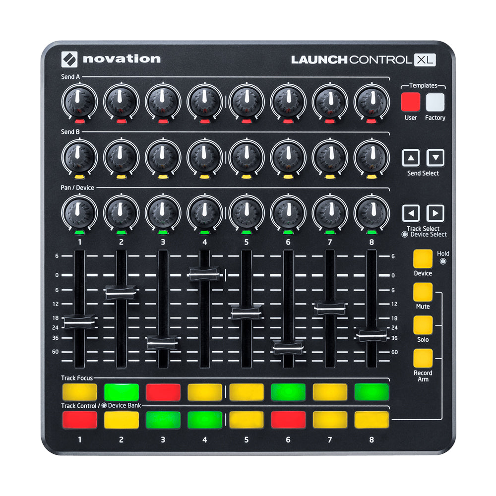 Novation Launch Control XL MK2 - Advanced MIDI Controller for Music Production & DJing | Perfect for Studio Recording, Live Performances & Beat Making