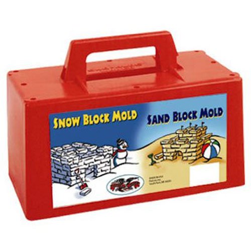 Paricon Snow Block Maker - Durable Plastic Snow Brick Mold for Kids & Adults - Perfect for Winter Snow Forts, Igloos & Snowman Building