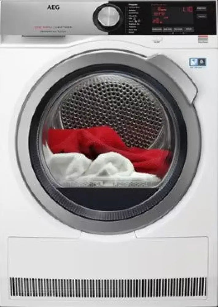 AEG T8DHC846C 8kg 8000 Series SensiDry Heat Pump Dryer - Energy Efficient Laundry Solution for Home & Apartment Use