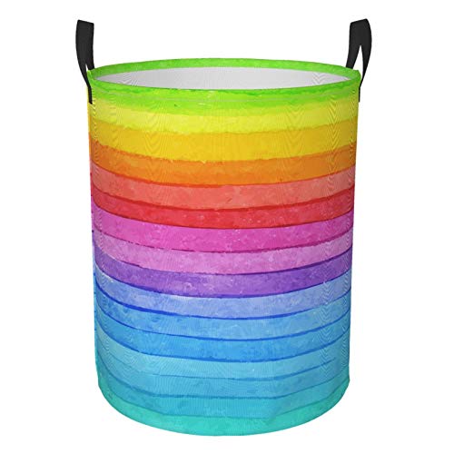 Watercolor Rainbow Striped