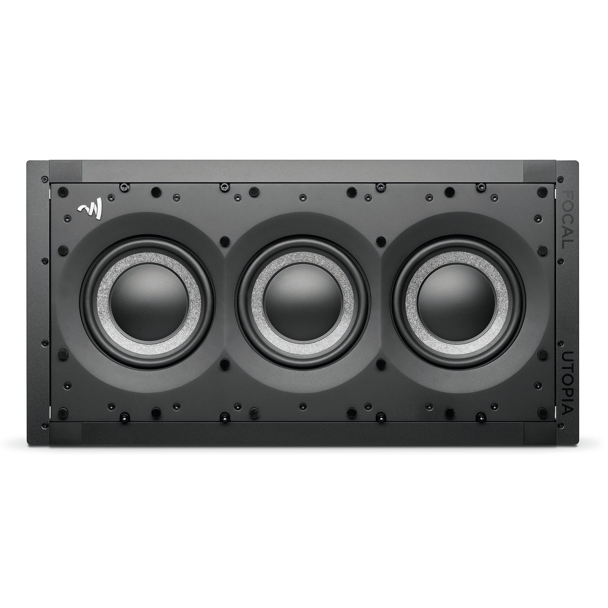 Focal 1000 IWSUB Utopia In-Wall Subwoofer - High-End Home Theater Audio System for Immersive Movie & Music Experience (Each)