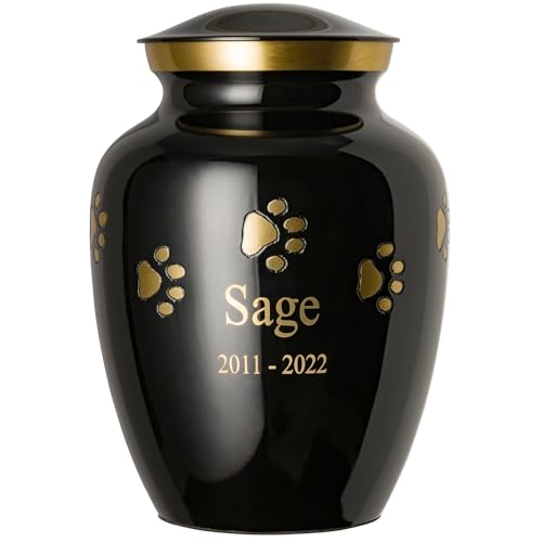 Ebony, Horizontal Brass Paws