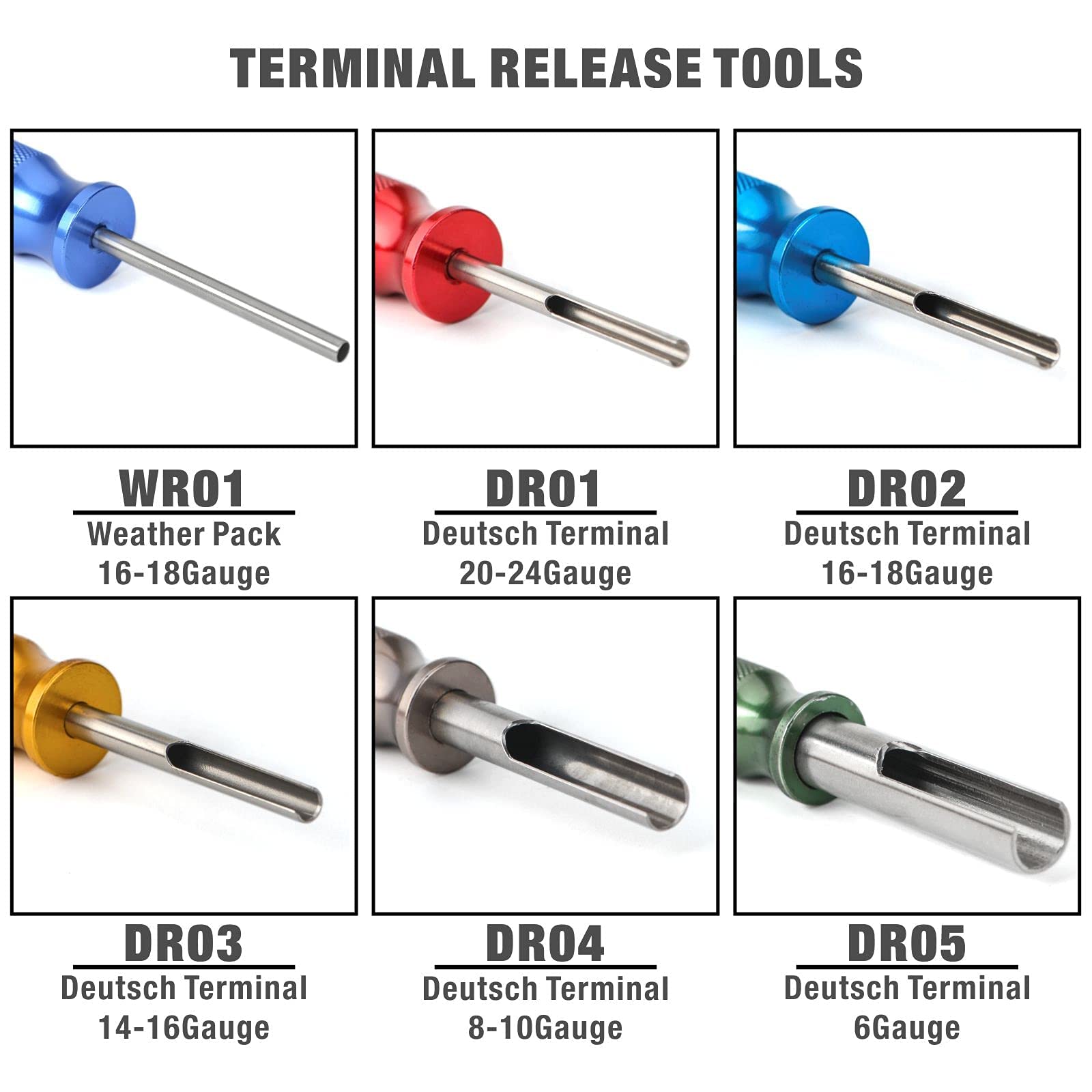 Premium iCrimp Deutsch Crimper Kit & DT Connector Kit with Stamped Contacts - Professional Automotive Electrical Wiring Tool Set for Truck, Trailer, and Heavy Equipment Repairs
