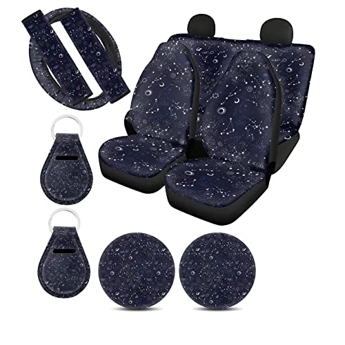celestial moon and stars