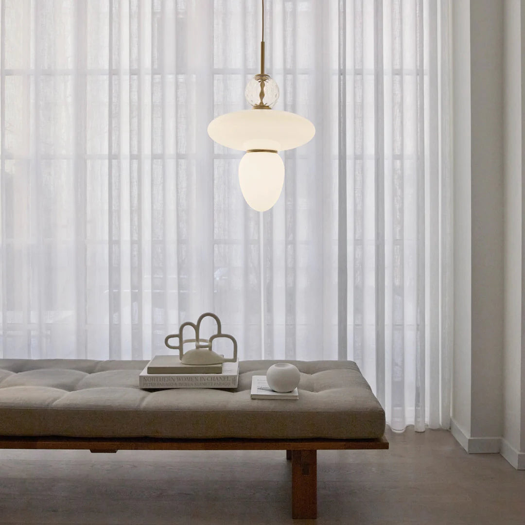 Modern Rizzatto Pendant Light - Sleek Hanging Fixture for Kitchen Island, Dining Room, or Bedroom Lighting | Energy Efficient LED Ceiling Light Fixture