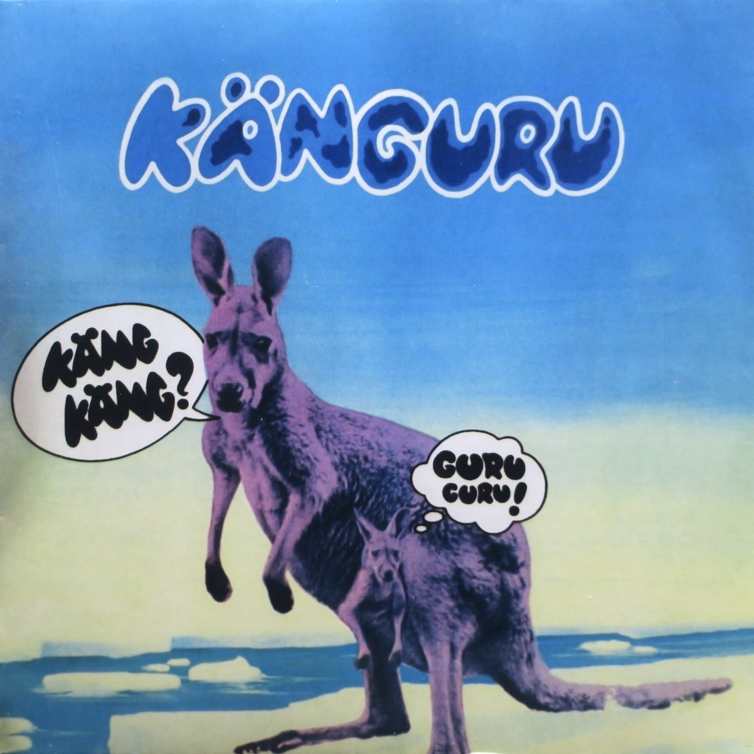 GURU GURU 'Kanguru' Vinyl LP Record - 1972 German Krautrock Classic - Perfect for Vintage Music Collectors & Psychedelic Rock Enthusiasts