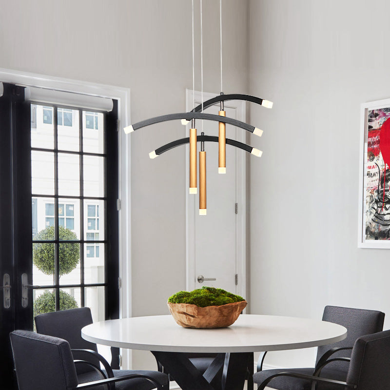 Seville Unique Decorative LED Chandelier Pendant Light - Modern Crystal Ceiling Fixture for Dining Room, Bedroom & Living Room Lighting
