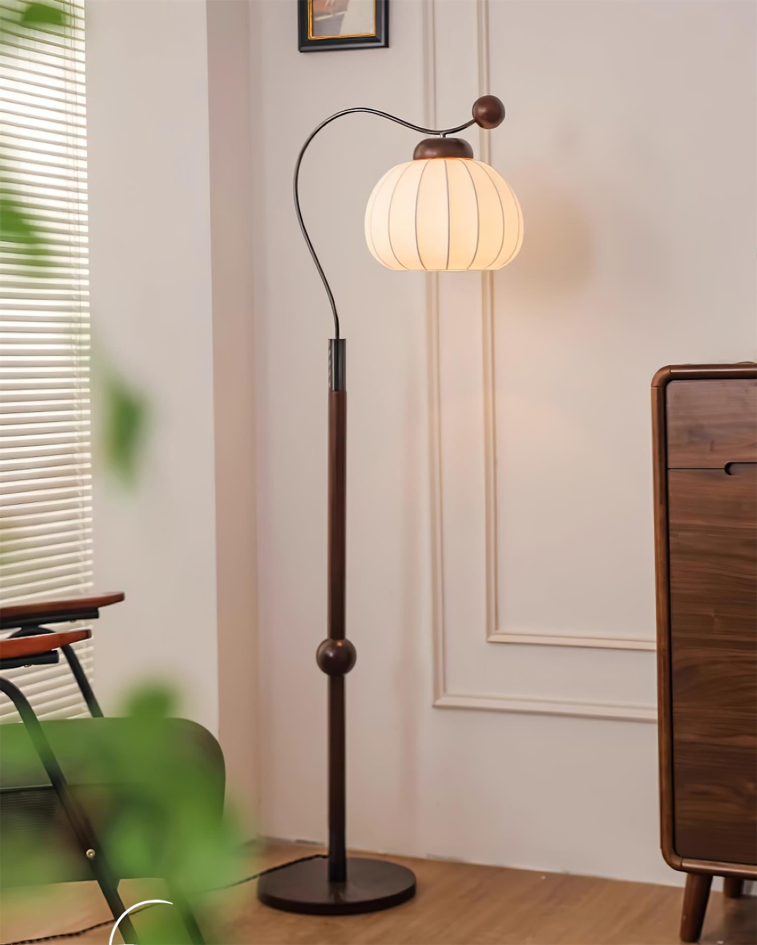 Modern Marisa Floor Lamp - Adjustable LED Standing Light for Living Room, Bedroom & Office - Warm White/Cool White Dimmable Reading Light with Remote Control - Perfect for Cozy Nights & Home Decor